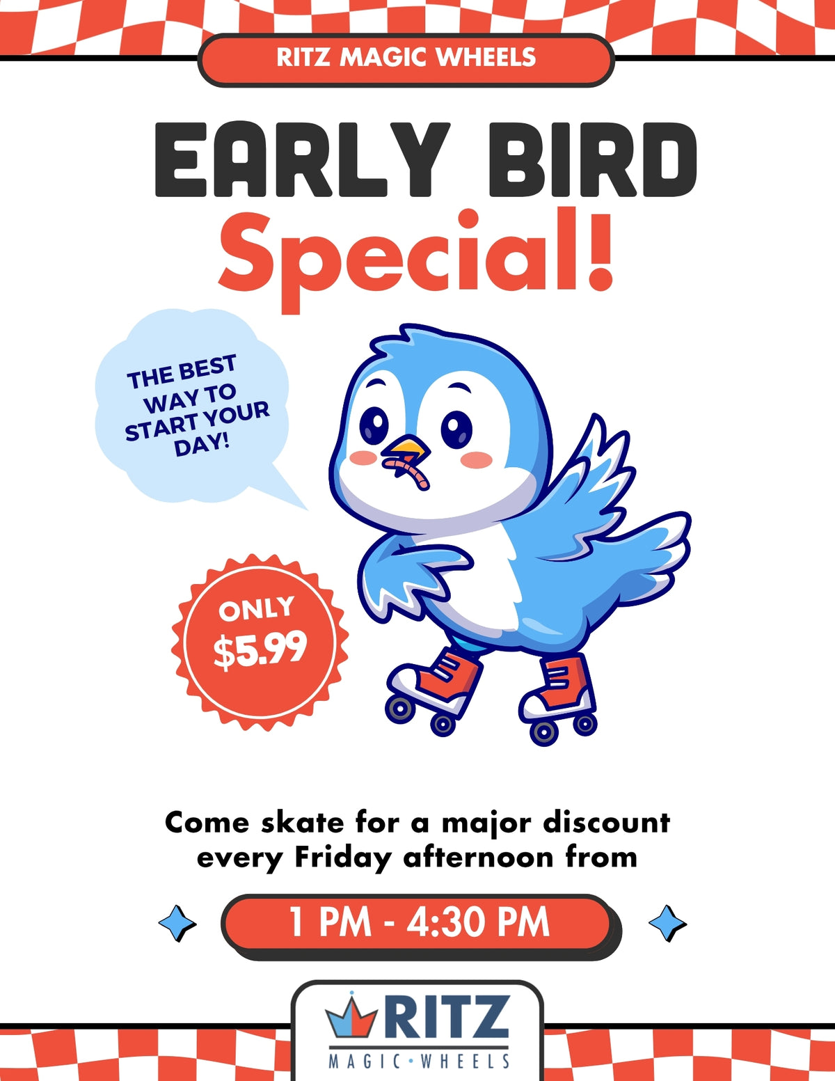 Friday Early Bird Special