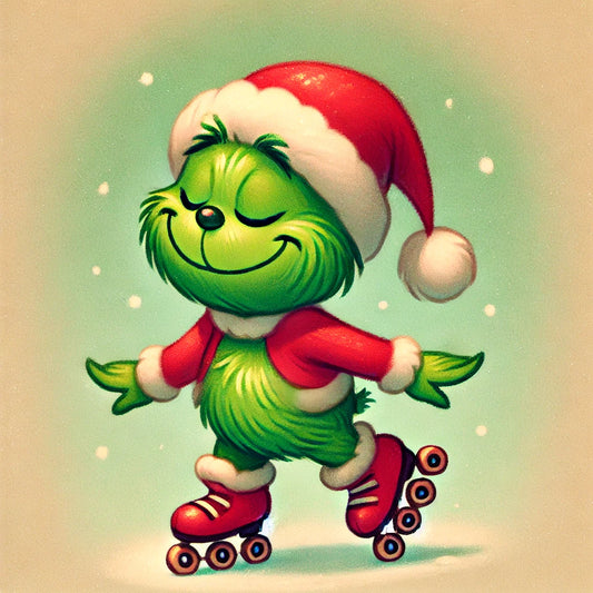 SKATING WITH THE GRINCH