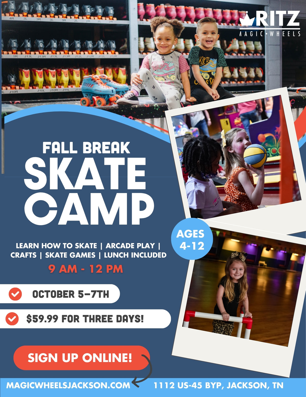 Fall Break Skate Camps