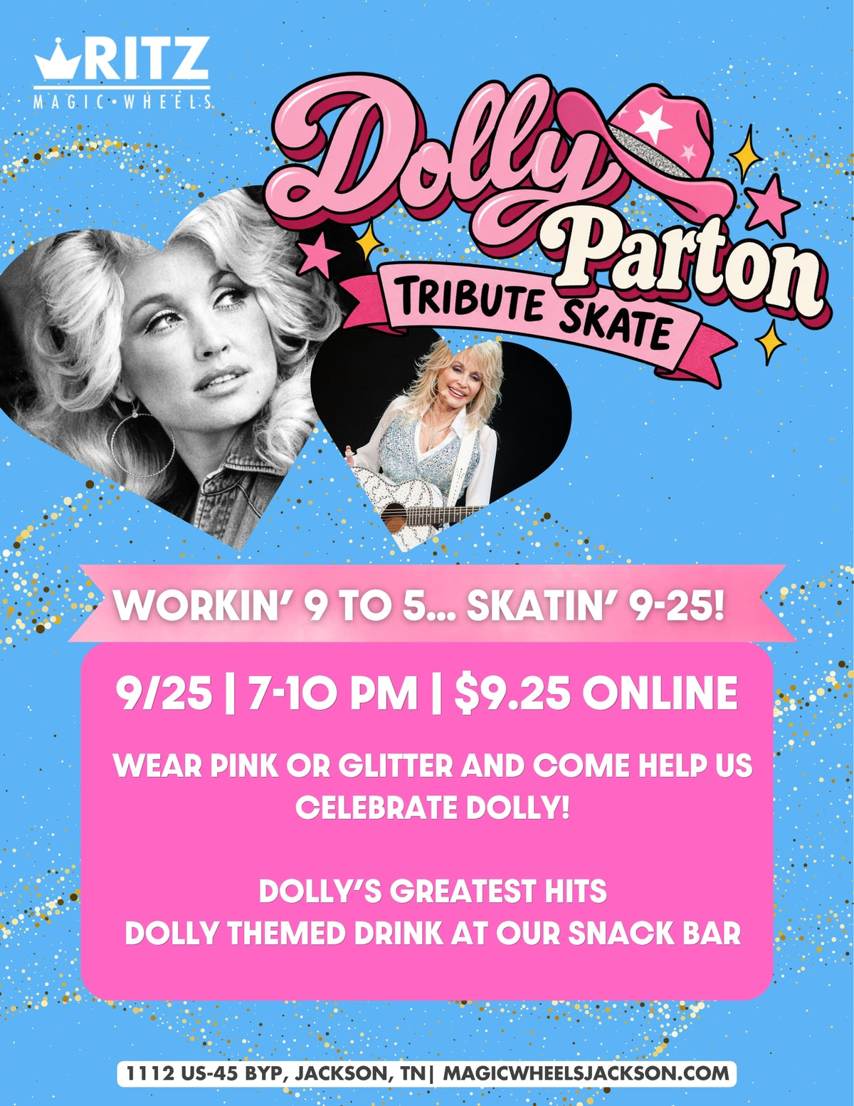 Dolly Parton Tribute Skate